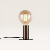 Tafellamp Albedo bronzo scuro - E27-fitting - Max. 15W - Minimalistisch design - Licht dat lijkt te zweven - IP20 voor binnen