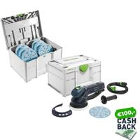 Festool RO 150 FEQ-SYS GR Excenterschuurmachine + SYS-STF D150 GR-set in Systainer - 578257 Festool RO 150 FEQ-SYS GR Excenterschuurmachine + SYS-STF D150 GR-set in Systainer - 578257