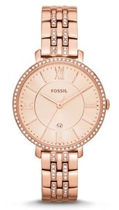 Fossil ES3546 Dameshorloge Jacqueline rosékleurig