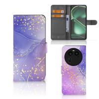 Hoesje voor OPPO Find X6 Watercolor Paars Hoesje voor OPPO Find X6 Watercolor Paars
