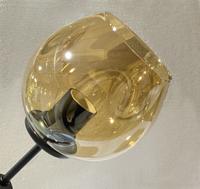 Hanglamp Graham 6L Bronze Frame - 3 glas keuzes - ledlampen inclusief