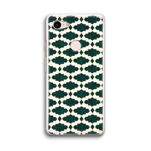 Moroccan tiles: Google Pixel 3 Transparant Hoesje