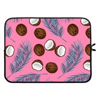 Kokosnoot roze: Laptop sleeve 15 inch