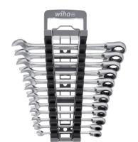 Wiha Ringratel-steeksleutelset | Omschakelbaar | Incl. houder | 13-delig - 44661