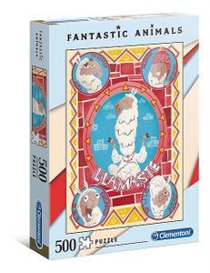 Clementoni Puzzel Fantastic Animals Lama 500st