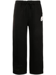 Joshua Sanders pantalon de jogging à détail de patch - Noir