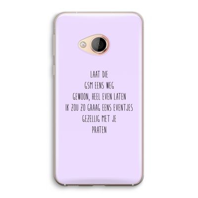 GSM: HTC U Play Transparant Hoesje