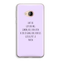GSM: HTC U Play Transparant Hoesje