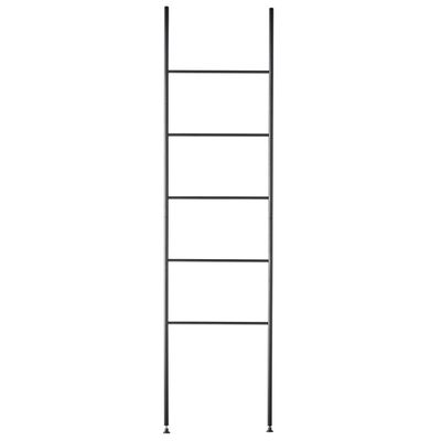 Aquanova Icon Handdoek ladder Zwart ICOTLL-09