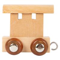 Small Foot - houten lettertrein wagon - 12 stuks