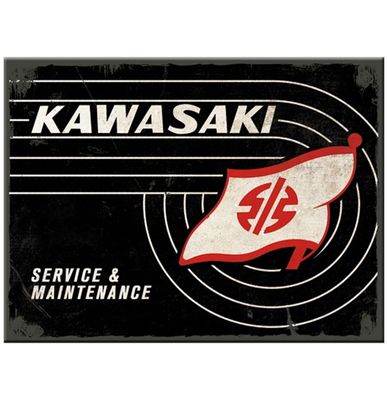 Kawasaki Service & Maintenance Magneet Kawasaki Service & Maintenance Magneet