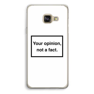 Your opinion: Samsung Galaxy A3 (2016) Transparant Hoesje