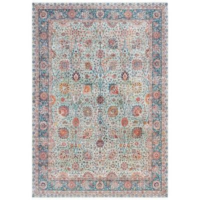 Vloerkleed Mahal - Turquoise 150x80cm - - Dekbed-Discounter.nl