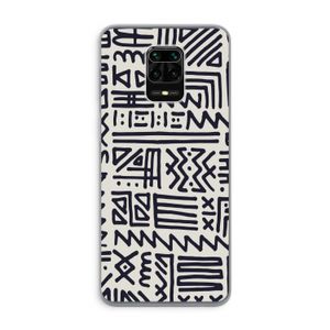 Marrakech print: Xiaomi Redmi Note 9 Pro Transparant Hoesje