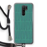 Swirls: Xiaomi Redmi 9 Transparant Hoesje met koord