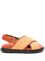 Marni sandales Fussbet - Orange