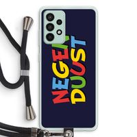 90's One: Samsung Galaxy A52s 5G Transparant Hoesje met koord