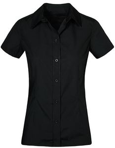 Promodoro E6305 Women`s Poplin Shirt Short Sleeve