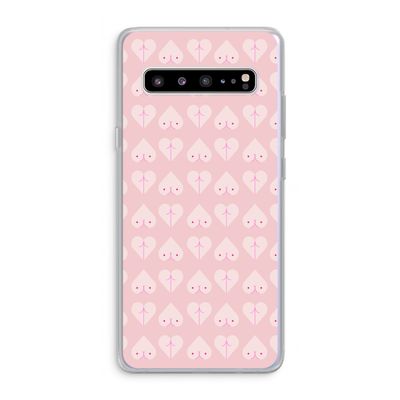 Ass 'n Titties: Samsung Galaxy S10 5G Transparant Hoesje