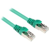 Sharkoon patchkabel sftp, rj-45 met cat.6 (groen, 2 meter)