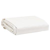 VidaXL Dekzeil 650 g/m² 5x5 m wit