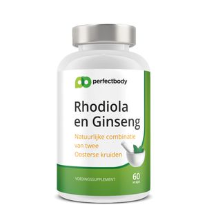 Perfectbody Rhodiola Rosea (rozenwortel) Extract