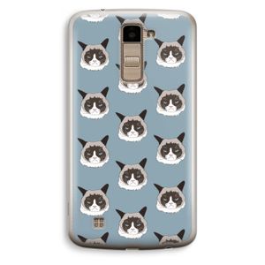 It's a Purrr Case: LG K10 (2016) Transparant Hoesje