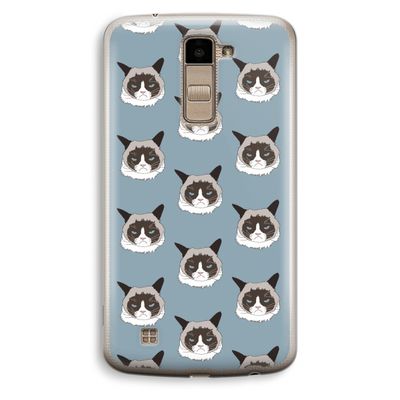It's a Purrr Case: LG K10 (2016) Transparant Hoesje