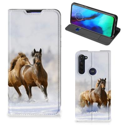 Motorola Moto G Pro | Hoesje maken | Paarden