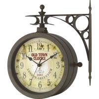 TFA Dostmann 603011 Wandklok Kwarts 20.5 cm x 29 cm x 29.5 cm x 9 cm Antiek, Zwart