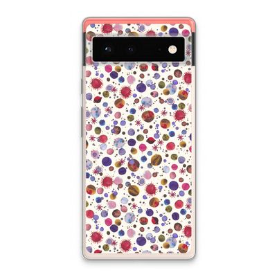 Planets Space: Google Pixel 6 Transparant Hoesje