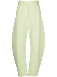 Ssheena pantalon fuselé à taille haute - Vert