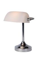 Lucide BANKER - Bureaulamp - 1xE14 - Chroom Lucide BANKER - Bureaulamp - 1xE14 - Chroom