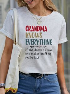 Grandma Knows Everything Women's T-Shirt