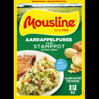 Mousline Aardappelpuree Voor Stamppot Extra Grof 230g bij Jumbo