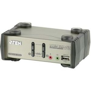 ATEN KVM switch PS2/USB/VGA/audio 2-port CS1732B