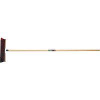 Polet Bezem 400mm Rood/Zwart 70mm met steel 150cm