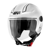GIVI 11.7 Solid Color, Jethelm of scooter helm, Wit - thumbnail