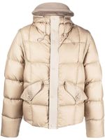 Ten C veste matelassée à manches détachables - Tons neutres