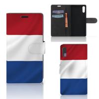 Sony Xperia XZ | Sony Xperia XZs | Bookstyle Case | Nederlandse Vlag