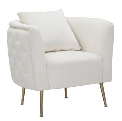 FAUTEUIL BUCAREST CREMA CM 76X74X73