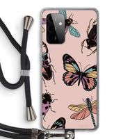 Tiny Bugs: Samsung Galaxy A72 5G Transparant Hoesje met koord