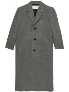 AMI Paris manteau à simple boutonnage - Gris