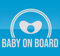 Sticker baby on board speen