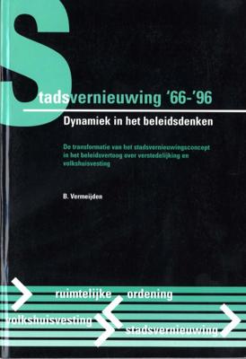 Stadsvernieuwing &apos;66-&apos;96 (Paperback)