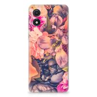 Motorola Moto E13 | TPU Case | Bosje Bloemen