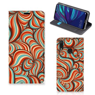 Huawei Y7 hoesje Y7 Pro (2019) | Bookcase | Retro