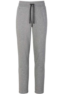 HAKRO Regular Fit Casual Broek grijs, Melange