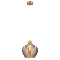 Globo HanglampJessica met gekleurd glas Ø 26cm - 15898H1