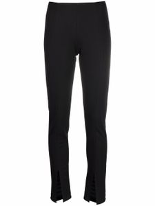 Alchemy x Lia Aram pantalon slim à fentes - Noir